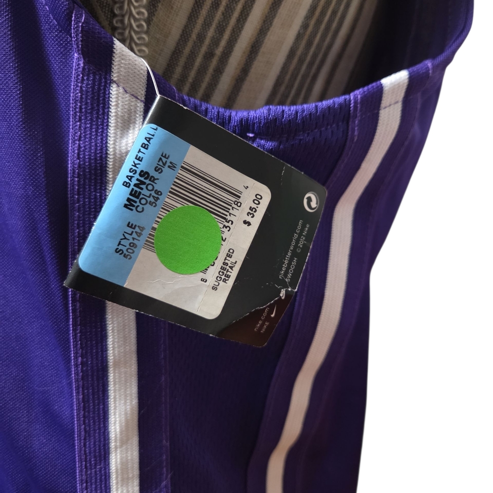 Nike Mens Purple Basketball Jersey - Picture 4 of 6